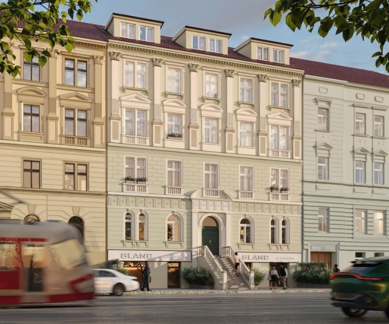 Rezidence Radlická 32 – moderní bydlení v historickém domě na Smíchově, Praha